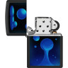 Zippo Lava Lamp 48675 — матовая зажигалка Black Light
